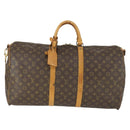 LOUIS VUITTON Monogram Keepall Bandouliere 55 Boston Bag M41414 LV Auth bs33008-13