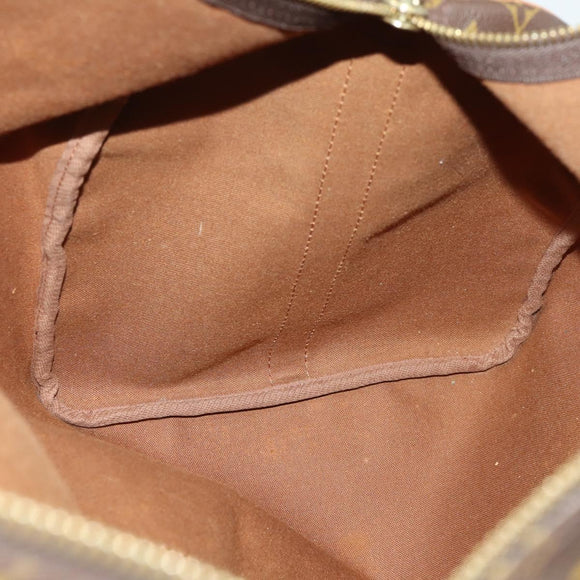 LOUIS VUITTON Monogram Keepall Bandouliere 55 Boston Bag M41414 LV Auth bs33008