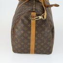 LOUIS VUITTON Monogram Keepall Bandouliere 55 Boston Bag M41414 LV Auth bs33008-3