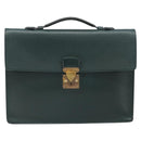 LOUIS VUITTON Taiga Serviette Kourad Business Bag Epicea T16786 LV Auth bs33013-13