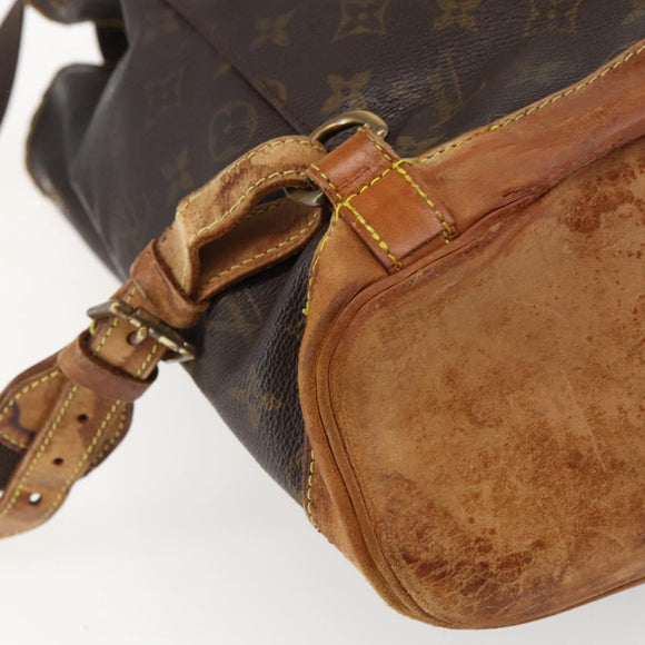 LOUIS VUITTON Monogram Montsouris GM Backpack M51135 LV Auth bs33015