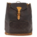 LOUIS VUITTON Monogram Montsouris GM Backpack M51135 LV Auth bs33015-13