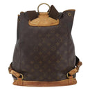 LOUIS VUITTON Monogram Montsouris GM Backpack M51135 LV Auth bs33015-2