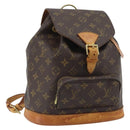 LOUIS VUITTON Monogram Montsouris MM Backpack M51136 LV Auth bs33016-1