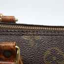 LOUIS VUITTON Monogram Mini Speedy Hand Bag M41534 LV Auth bs33018-17