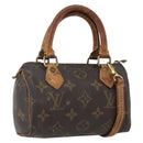 LOUIS VUITTON Monogram Mini Speedy Hand Bag M41534 LV Auth bs33018-1
