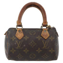 LOUIS VUITTON Monogram Mini Speedy Hand Bag M41534 LV Auth bs33018-2