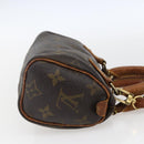 LOUIS VUITTON Monogram Mini Speedy Hand Bag M41534 LV Auth bs33018-5