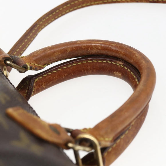 LOUIS VUITTON Monogram Mini Speedy Hand Bag M41534 LV Auth bs33018