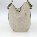 GUCCI GG Canvas Guccissima Tote Bag Leather Beige Gold 232957 Auth bs33021-3