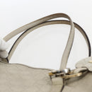 GUCCI GG Canvas Guccissima Tote Bag Leather Beige Gold 232957 Auth bs33021-8