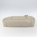 GUCCI GG Canvas Guccissima Tote Bag Leather Beige Gold 232957 Auth bs33021-5