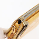 LOUIS VUITTON Monogram Vernis Motto Accessory Pouch Gris M91030 LV Auth bs33023-9