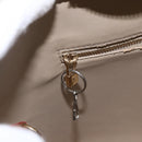 LOUIS VUITTON Monogram Vernis Houston Hand Bag Beige M91004 LV Auth bs33024-10