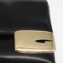 GUCCI Shoulder Bag Patent leather Black Gold 007 3444 0282 Auth bs33025-9