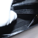 GUCCI Shoulder Bag Patent leather Black Gold 007 3444 0282 Auth bs33025-22
