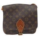 LOUIS VUITTON Monogram Cartouchiere MM Shoulder Bag M51253 LV Auth bs33026-13