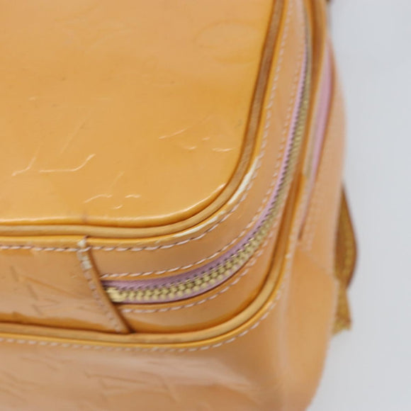 LOUIS VUITTON Vernis Marley Backpack Marshmallow Pink M91039 LV Auth bs33027