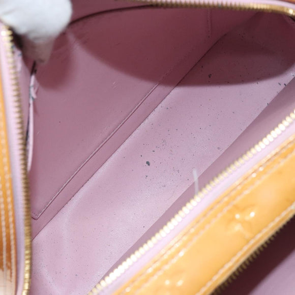 LOUIS VUITTON Vernis Marley Backpack Marshmallow Pink M91039 LV Auth bs33027