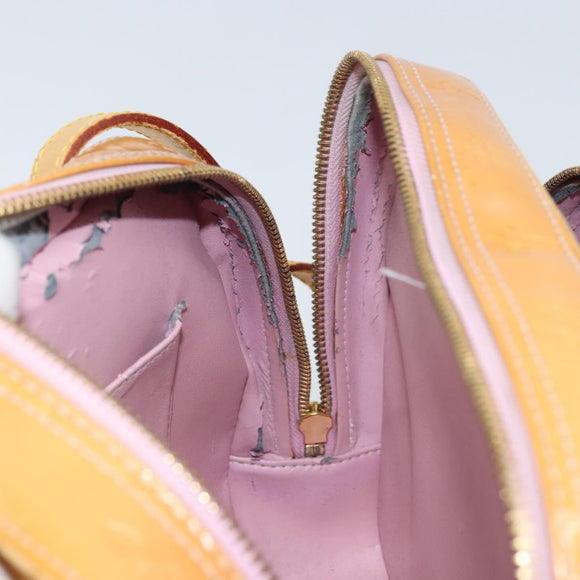 LOUIS VUITTON Vernis Marley Backpack Marshmallow Pink M91039 LV Auth bs33027