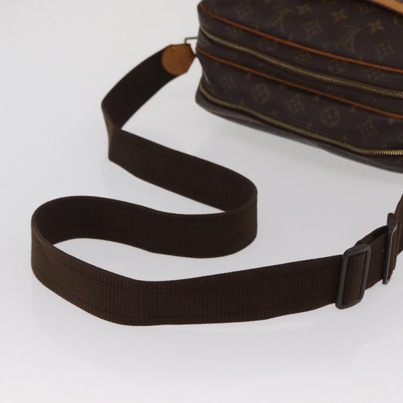 LOUIS VUITTON Monogram Reporter PM Shoulder Bag M45254 LV Auth bs33029