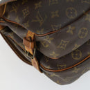 LOUIS VUITTON Monogram Saumur 30 Shoulder Bag M42256 LV Auth bs33030-15