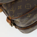 LOUIS VUITTON Monogram Saumur 30 Shoulder Bag M42256 LV Auth bs33030-17