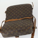 LOUIS VUITTON Monogram Saumur 30 Shoulder Bag M42256 LV Auth bs33030-19