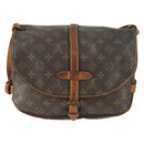 LOUIS VUITTON Monogram Saumur 30 Shoulder Bag M42256 LV Auth bs33030-2