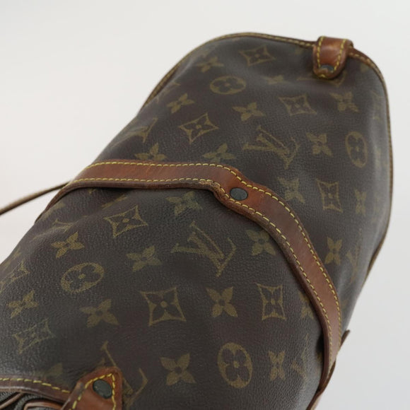 LOUIS VUITTON Monogram Saumur 30 Shoulder Bag M42256 LV Auth bs33030
