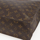 LOUIS VUITTON Monogram Sac Plat Hand Bag M51140 LV Auth bs33031-15