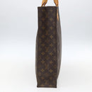 LOUIS VUITTON Monogram Sac Plat Hand Bag M51140 LV Auth bs33031-3