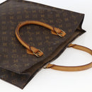 LOUIS VUITTON Monogram Sac Plat Hand Bag M51140 LV Auth bs33031-6