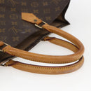 LOUIS VUITTON Monogram Sac Plat Hand Bag M51140 LV Auth bs33031-7