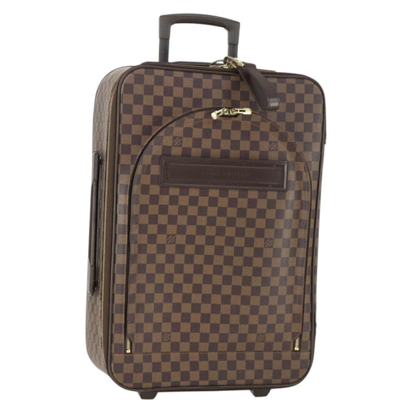 LOUIS VUITTON Damier Ebene Pegas 55 suitcase N23294 LV Auth bs33034