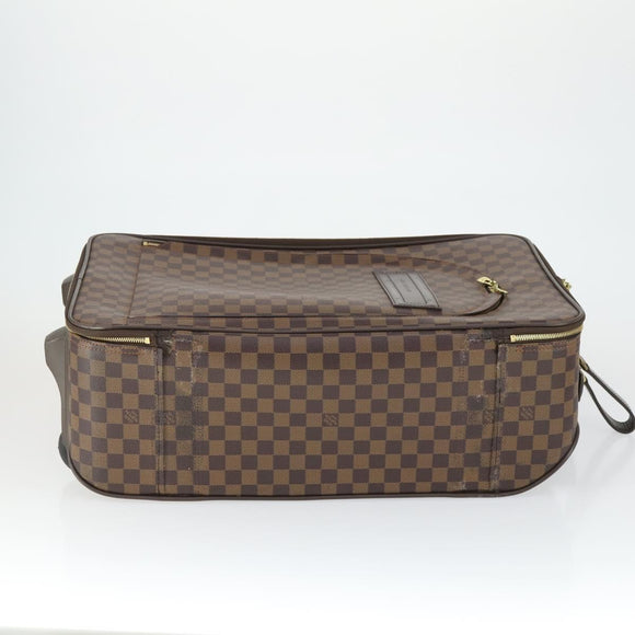 LOUIS VUITTON Damier Ebene Pegas 55 suitcase N23294 LV Auth bs33034