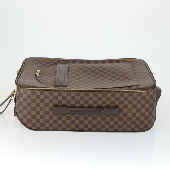 LOUIS VUITTON Damier Ebene Pegas 55 suitcase N23294 LV Auth bs33034