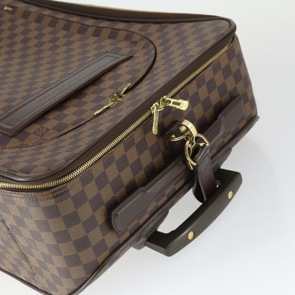 LOUIS VUITTON Damier Ebene Pegas 55 suitcase N23294 LV Auth bs33034