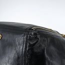 SAINT LAURENT Tragetasche Lackleder Schwarz Gold 175884 Auth bs33038-10