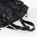 SAINT LAURENT Tragetasche Lackleder Schwarz Gold 175884 Auth bs33038-7
