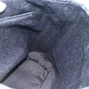 PRADA Tote Bag Nylon Cream Silver Auth bs33042-19