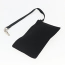 PRADA Tote Bag Nylon Cream Silver Auth bs33042-22