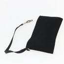 PRADA Tote Bag Nylon Cream Silver Auth bs33042-23