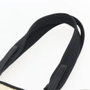 PRADA Tote Bag Nylon Cream Silver Auth bs33042-8