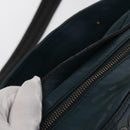 BOTTEGA VENETA INTRECCIATO Body Bag Leather Blue Auth bs33047-9