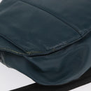 BOTTEGA VENETA INTRECCIATO Body Bag Leather Blue Auth bs33047-16