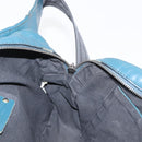 BOTTEGA VENETA INTRECCIATO Body Bag Leather Blue Auth bs33047-20