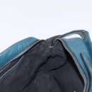 BOTTEGA VENETA INTRECCIATO Body Bag Leather Blue Auth bs33047-21