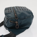 BOTTEGA VENETA INTRECCIATO Body Bag Leather Blue Auth bs33047-4