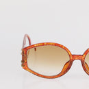 Christian Dior Sunglasses plastic 2 Set Brown Silver Auth bs33050-13